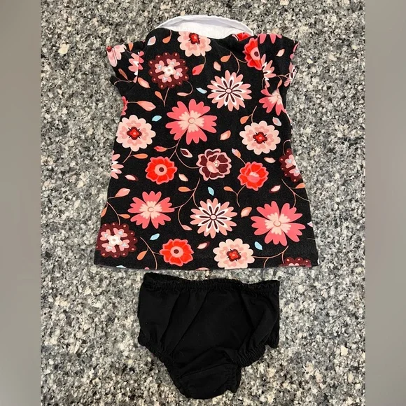 Kate Spade New York Girls Floral Mod Dress with Bottoms - Picture 6 of 9